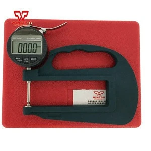 0.001mm digital thickness gauge 0~25mm leather thickness gauge