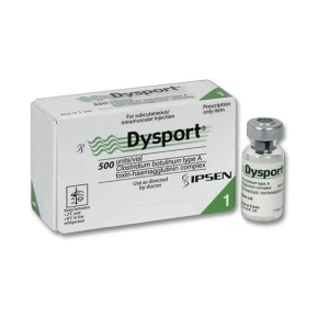 Dysport  500u Cosmetic Botulinum Toxin Type A (onabotulinumtoxinA) 100 Units Injection Single-Dose Vial