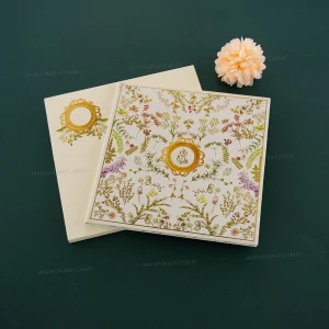 Floral Wedding Card FMC-3005