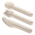 Import 100% Compostable Cutlery Eco Disposable Cutlery Sugarcane Chinese Spoon for Soup Use Bagasse Chinese Soup Dinner Spoon from China