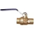Import FAN-G200SW 3/4" Solder X Solder 600 WOG 2-Piece Body Lead Free Brass Ball Valve with Waste from China