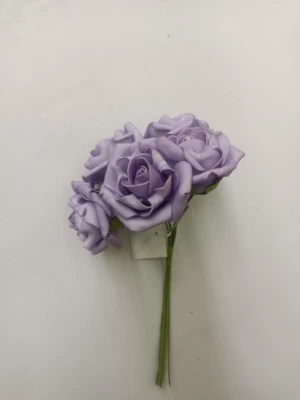 Purple Artificial Rose Flower