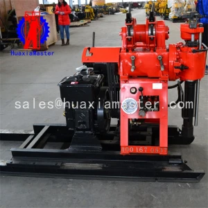 Huaxiamaster full hydraulic water well drilling rig machine/powerful engine exploration rock core equipment
