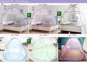 pop up mosquito net / pop up mosquito tent / stainless steel pop up mosquito net / fiberglass pop up mosquito net