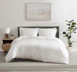 T132 Queen Duvet Cover Set Elegant Hypoallergenic Bedroom Decor