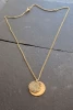 Handmade Brass Patina Necklace - CFM-NK-32