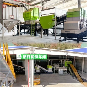 Electric Shredder Crusher for Branch and Hay Shredding Machine