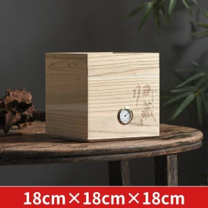 Wooden tea box loose tea box