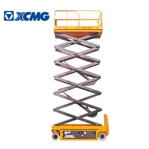 XCMG 16m Aerial Working Platform XG1612DC China Manufacturers Lifting Table Mobile Electric Scissor Lift