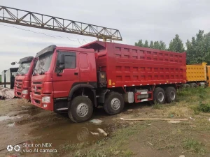 Used sinotruck dump truck 8*4 6*4 HOWO tipper for sale