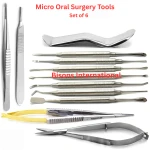 Micro Periodontal Oral Surgery Kit | Dental Surgical Instruments Set for Periodontal & Implant Procedures