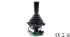 RunnTech 1 Axis Joystick with 0-10Vdc Proportional Output Each Direction & 3 Contacts