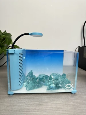 Blue Filter integrated Aquarium & Accessory Type Small Dingju fish tank