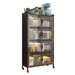 Customizable High Quality Household Five Layer Glass Cabinet