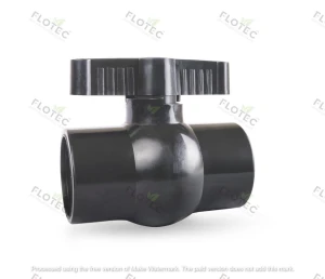SIGMA Solid Ball Valve Short Handle(Black)