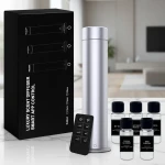 Minimalist Vertical Design Atmosphere Light Tabletop Scent Mist  Tower Waterless Smart Remote Control Aroma Diffuser