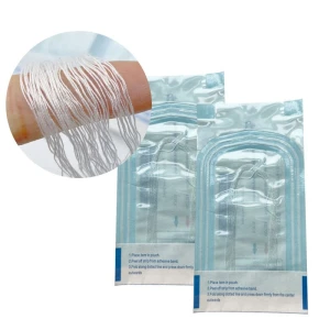 12 pcs sterile bag collagen protein threads gold color for forehead wrinkle