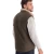 Import Natural Sheepskin Vest For Men Winter/Autumn/Spring, Straight Silhouette Vest, Fluffy And Warm, Sleeveless Jacket from Kyrgyzstan