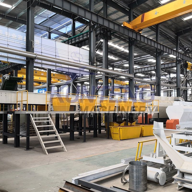 Buy Urban Garbage Manual Sorting Platform And Automatic Dual Axis ...