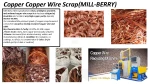 Copper Wire Scrap (MILL BERRY)