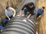 SN8 DN1600 Hdpe Double Wall Corrugated Drainage Pipe Plastic Culvert Pipe for City Road Drainage and Sewerage