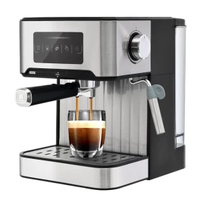 2022 stainless steel espresso coffee maker with 1.6 L water tank