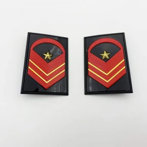 Custom Made Military Epaulette Police Patches