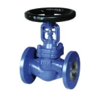 Manual Reinforced Corrugated Pipe Globe Valve Dual Sealing Design