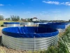 Corrugated steel storage water tank galvanized coating
