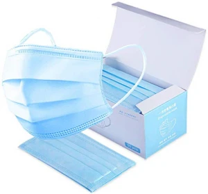 High Quality CE and EN 14683:2019 Standard Non Woven Disposable Surgical Face Mask and 3 Ply medical mask