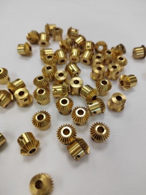 Small module brass bevel gear 3