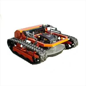 Tank Tracked Remote Lawn Mower  Remote Control Robot Automatic Lawn Mower