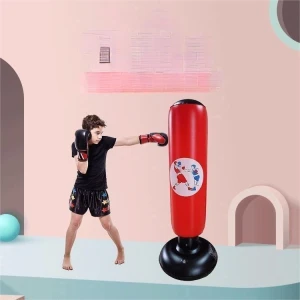 inflatable boxing pole, inflatble kids' tumbler boxing pole