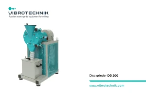 Disc grinder DG 200 - VIBROTECHNIK