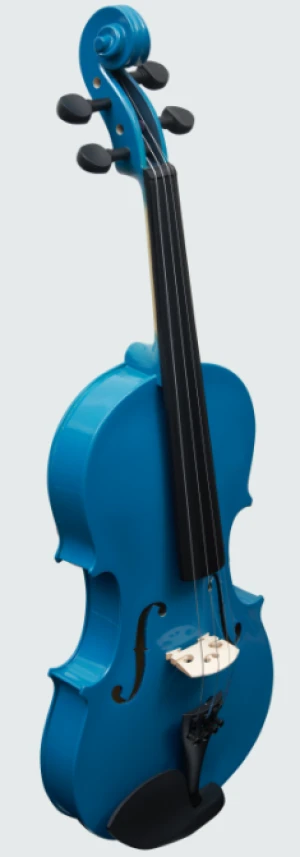 INNEO Violin -Vibrant Colored Violin Set: Perfect for Young Musicians! blue