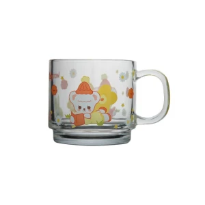 Cartoon Animal Glass Cup