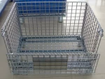 Collapsible Stackable Wire Containers/Wire baskets/Mesh storage bins