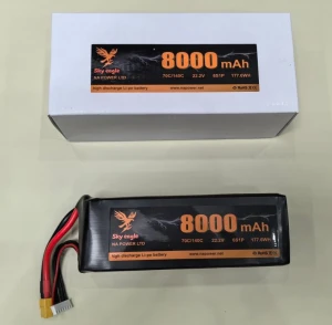 6S8000mah fpv drone batteries agriculture drone battery