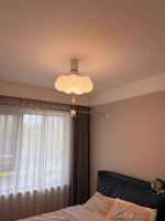 Cloud Shape Invisible Ceiling Fan Light Kids Projection LED Lamp