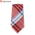 Import 100% Biodegradable Nature Silk Jacquard Woven Burgundy Striped Men Neck Tie Factory Manufacturer from China