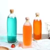 100ml 200ml 300ml 375ml 500ml 700ml round shape smooth surface drink juice beverage alcoholic glass spirit bottle