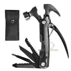 12 in1 Camping Survival Gear Car  Breaker Household Multitool Hammer Emergency Escape Tool Gift for Men Father EDC Tool