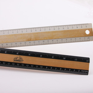 Haco Ruler Price Buy 12 Inch 30cm Customized Logo Metal Ruler Promotional Folding Wooden ...