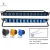 Import 12 port patch panel metal structure OEM fireproof high quality 12port patch panel wholesale from China
