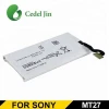 1265mAh 3.7V cell phone battery For Sony Ericsson MT27 MT27I digital batteries
