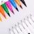 Import 12pack dual tip fine liners watercolor kids paint brush pen with micro needle tip from China