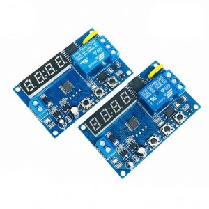 12V / 24V real-time relay time control switch timing switch delay module circuit board
