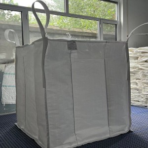1500kgs Jumbo Bag PP Fabric Big Bag 1.5ton Super Sacks FIBC Baffle Bulk Bag for Chemical Powders