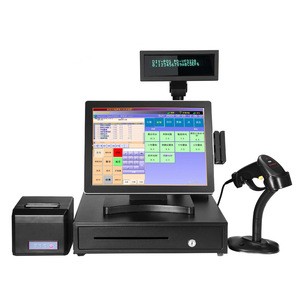 15&#39;&#39; touch screen all in one POS system/cash register/cashier POS machine
