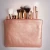 Import 15PCS Rose Gold Cosmetic Makeup Brush Set with Zipper Bag from China
